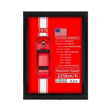 Imagem de Modelo De Carro De Corrida Em Metal Liga Escala 1/32 Com Moldura 3D De