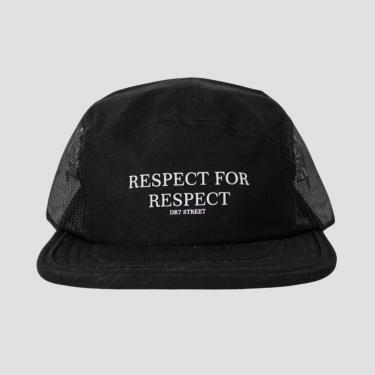 Imagem de Boné DR7 Street Five Panel Respect - Preto-Unissex