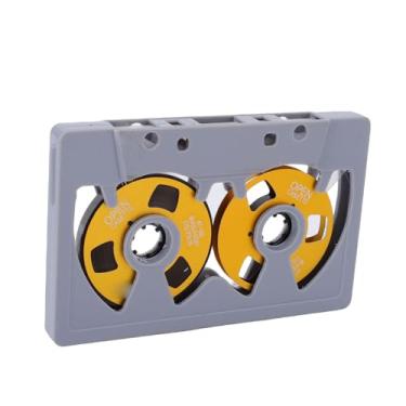 Imagem de SPYMINNPOO Fita Cassete, Carretel a Carretel, 50 Minutos de Gravação de Som, Fita Cassete Vazia de Metal Dupla Face Com Caixa de Armazenamento para Músicos Tocando