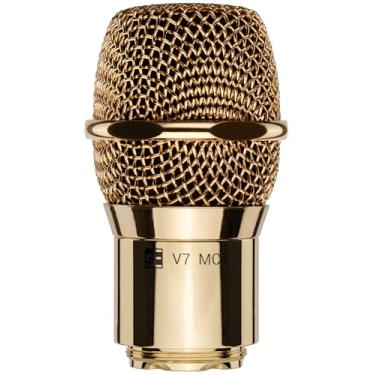 Imagem de SE ELECTRONICS Cápsula de microfone sem fio V7 MC1 – Compatível com transmissores sem fio Shure (ouro)