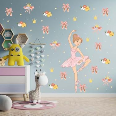 Imagem de Adesivo de Parede Bailarina Balé Ballet Bailarina 1