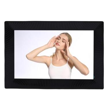 Imagem de Garosa Porta-retratos Digital WiFi de 10,1 Polegadas Tela Sensível Ao Toque de 32 GB de Memória Com Aplicativo Frameo Remoto Compartilhamento de Apresentação de Slides Suporte de Parede USB C,