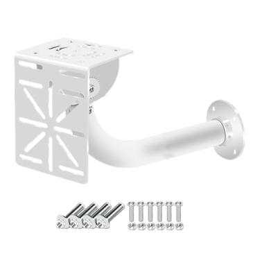 Imagem de menolana Suporte para Câmera de, Suporte para Câmera Domo, Adaptador para de Câmeras, Robusto em Formato de L para CFTV, Ideal para Pátios e, M