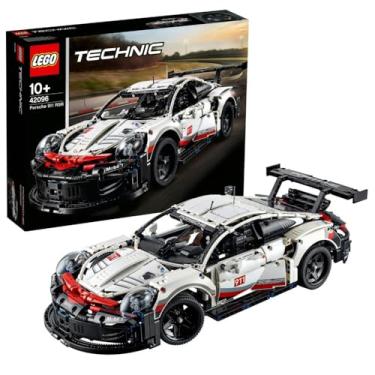 Imagem de LEGO Technic Porsche 911 RSR Building Set, modelo de carro realista, Kit de construção avançada