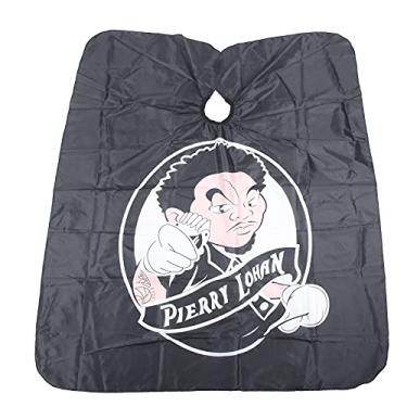 Imagem de CUOFYUNL Capa de salão de cabeleireiro profissional lavável à prova d'água corte de cabelo tingimento avental acessório de vestido