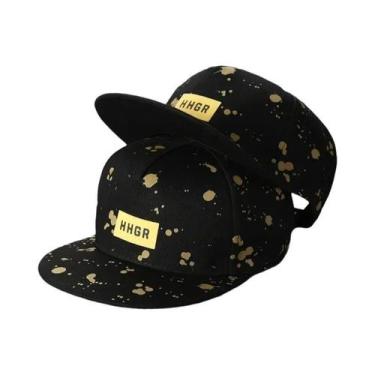 Imagem de Boné De Beisebol Masculino Ajustável Com Aba Reta, Bordado Hip-hop, Ch