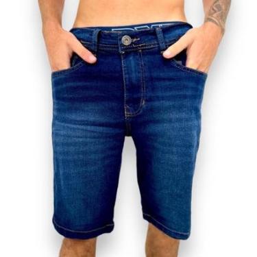 Imagem de Bermuda Short Jeans Masculina Gangster Original Qualidade-Masculino