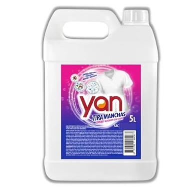 Imagem de Tira Manchas Alvejante Líquido sem Cloro 5 Litros, Remove Manchas, Roupas Brancas e Coloridas