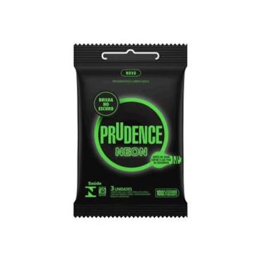 Imagem de Preservativo Prudence Neon - 3 unidades