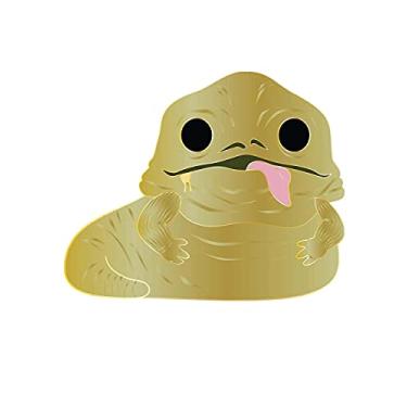 Imagem de STAR WARS Broche Funko POP de 7,6 cm | Jabba The Hutt, Standard, Metal, Sem Pedra Preciosa