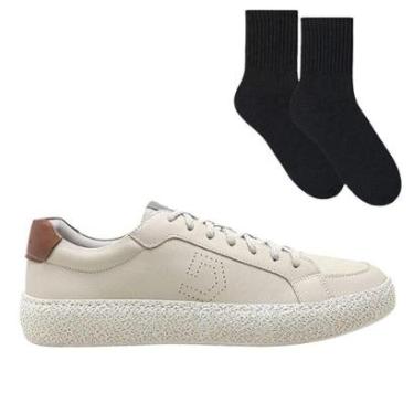 Imagem de Kit Sapatênis Democrata Denim Bora Masculino + Pa-Masculino