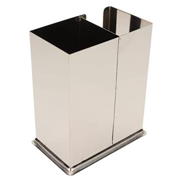 Imagem de Domary Pauzinhos de Aço Inoxidável Colher Garfo Faca Escorredor Cesta Rack de Secagem Utensílio, Armazenamento Moderno Organizador Cozinha, Rack Armazenamento (2 compartimentos)