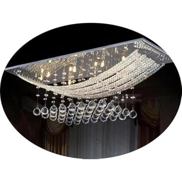 Imagem de LUZ DECOR, Lustre Luminária De Cristal Legítimo Moderno Belissimo