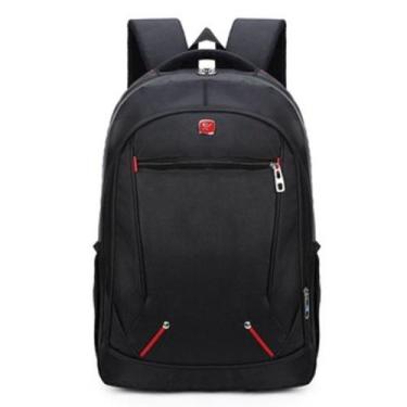 Imagem de Mochila Masculina Preta Trabalho Escolar Promoção BL-602/BL-603/QL-054