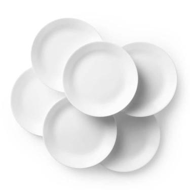 Imagem de Corelle Pratos brancos de inverno para jantar de 26 cm de diâmetro (pacote com 6), 1 pacote