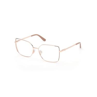Imagem de Guess GU50223 059 armação de óculos feminina ouro rosa brilhante 57/16/140
