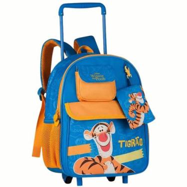 Imagem de Mochila De Rodinhas Infantil Tigrão 13 Ref. TG27038B - CLIO STYLE