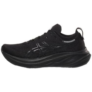 Imagem de Tênis de corrida ASICS masculino Gel-Nimbus 26, Preto/preto, 12 Wide