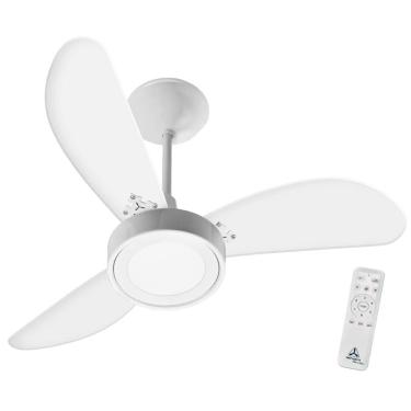 Imagem de Ventilador de Teto Silencioso 3 Pás 55W Com Controle Remoto LED Inverter Venti Delta
