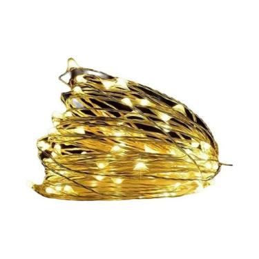 Imagem de Corda De Luz LED De 30 Metros Com Fio De Cobre, Alimentada Por Bateria