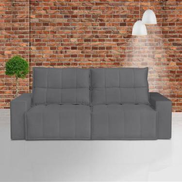 Imagem de Sofá 3 Lugares 210cm Aramis - Kazza