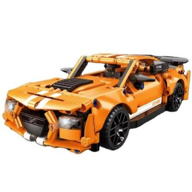 Imagem de Carro Esportivo Blocos de montar - Legos - Polícia Brinquedo 450 peças