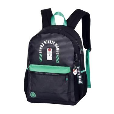 Imagem de Mochila De Costas Demon Slayer Com Bolso Para Notebook e Alças Ajustáv