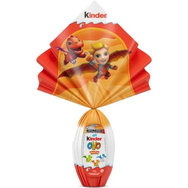 Imagem de Ovo de Páscoa Kinder Infantil Chocolate ao Leite 150g Surpresa Interativa