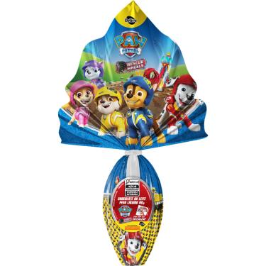 Imagem de Ovo de Páscoa Delice Patrulha Canina Infantil Chocolate ao Leite 80g com Tatuagem Sortida