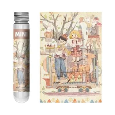 Imagem de 150 Peças De Mini Quebra-Cabeças 15x10cm, Jogo De Viagem, Desenho Anim