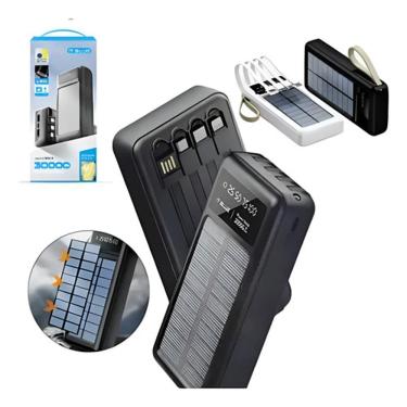 Imagem de Carregador Portátil Power Bank Energia Solar 30.000mAh MAX  It-Blue