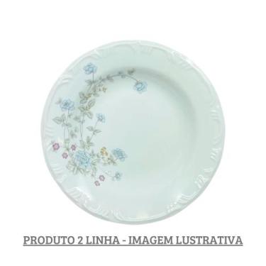 Imagem de Prato Fundo 23cm Porcelana Schmidt - Dec. Elsa E651 2 LINHA, Multicolo