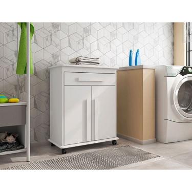 Imagem de Armário Multiuso Chile Branco - RV Móveis