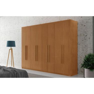Imagem de Guarda Roupa Casal Heros com 8 Portas e 4 Gavetas MDF Moderna