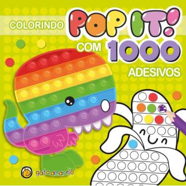 Imagem de Livro - Colorindo POP IT - Dinossauro