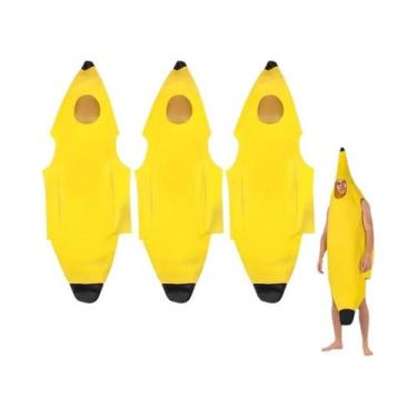 Imagem de Fantasia Engraçada De Banana Para Crianças E Adultos Para Shows De Tea