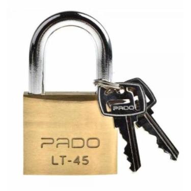 Imagem de Cadeado De Latão 45mm Haste Normal LT-45 - Pado