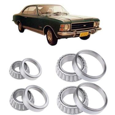 Imagem de Rolamentos Diferencial Chevrolet Opala/Caravan de 1969 até 1974, Brase