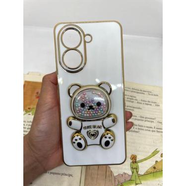 Imagem de Capa de celular compatível com Redmi A5 e Poco C71 Ursinho Bear Cor:Br