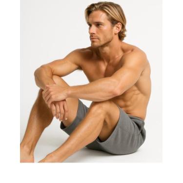 Imagem de Bermuda de Moletom Masculina Premium: Conforto e Estilo para o Dia a D