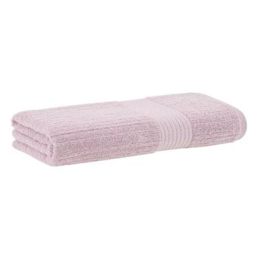 Imagem de Toalha de Rosto Buddemeyer Fio Penteado Canelado 48x85cm, Rosa 1634