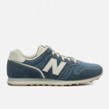 Imagem de Tênis New Balance 373 V2 Masculino Azul Marinho, Azul, 38