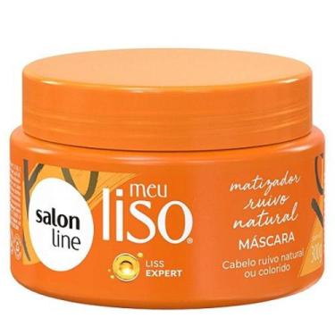 Imagem de Máscara Matizadora Meu Liso Ruivo Natural 300g Salon Line - Salon  lin