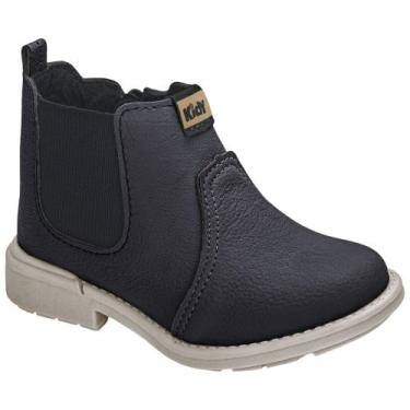 Imagem de Botina Infantil Menino Kidy 031-0088, Preto, 26