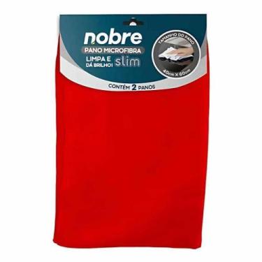 Imagem de Pano Microfibra 40 X 60 Vermelho Nobre