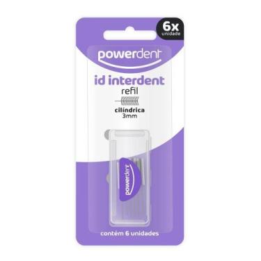 Imagem de Refil cilindrico interdental 03mm power dent 6 unidades