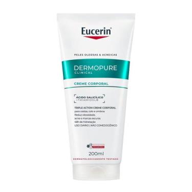 Imagem de Creme Corporal Antiacne Efeito Triplo Eucerin Dermo Pure Oil Control 2
