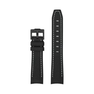 Imagem de Pulseira De Relógio Unissex Em Silicone À Prova d'Água Para Swatch Ome