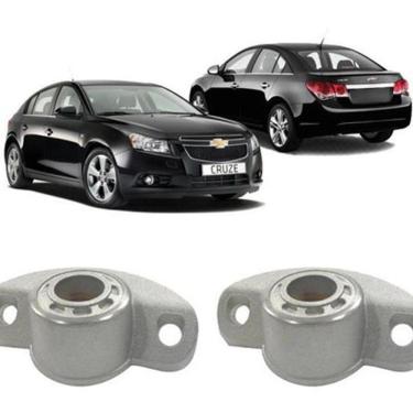 Imagem de Par Coxim Batente Traseiro Chevrolet Cruze 2011 2012 2013 14