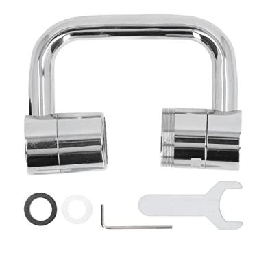 Imagem de Faucet Extender 1080 Degree 22mm Internal Diameter Rotatable Tap Adapter Rotating Faucet Aerator for Kitchen Bathroom Copper Stainless Steel ABS